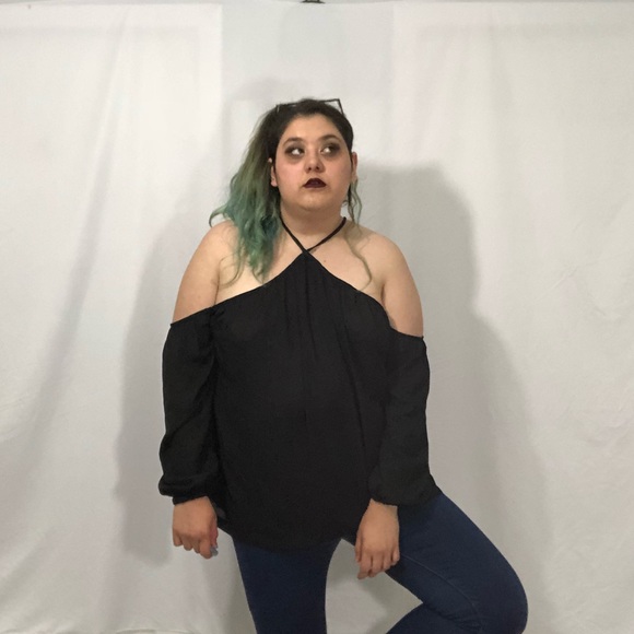 Plus Size Off the Shoulder Top - Picture 1 of 5